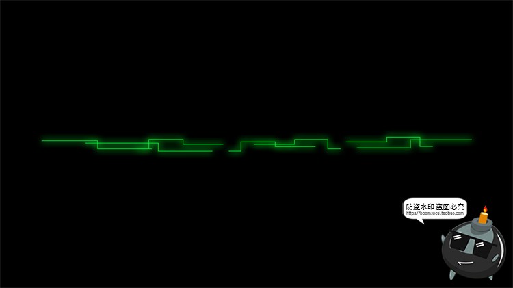 图片[18]-赛博HUD霓虹发光科幻科技风未来箭头锁链分隔符线条装饰​PSD素材-设计猿