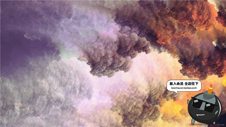 图片[5]-天空翻滚浓郁云涌灾难来临恐怖油彩画高清图片JPG背景PS设计素材-设计猿