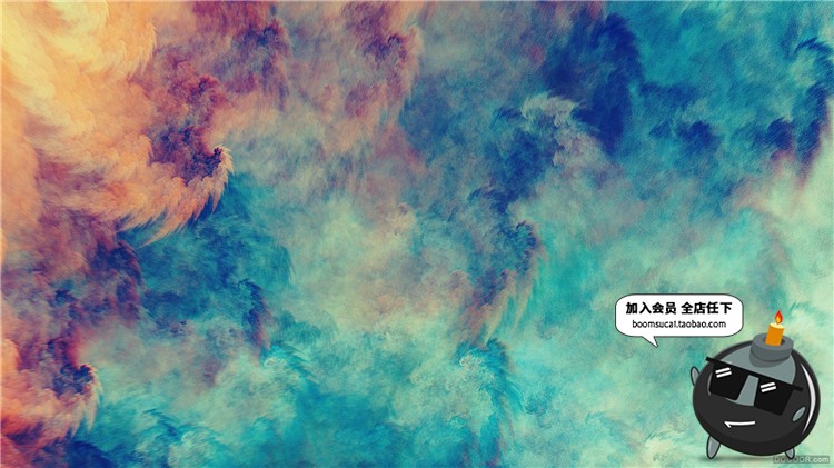 图片[13]-天空翻滚浓郁云涌灾难来临恐怖油彩画高清图片JPG背景PS设计素材-设计猿