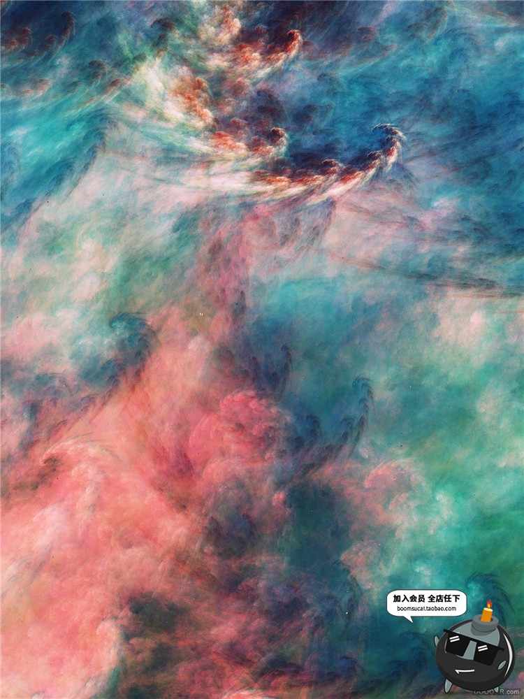 图片[17]-天空翻滚浓郁云涌灾难来临恐怖油彩画高清图片JPG背景PS设计素材-设计猿