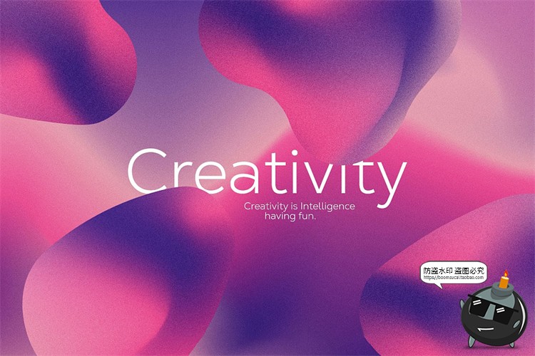 图片[6]-迷幻渐变抽象艺术颗粒模糊潮流海报背景底纹PNG免抠图AI矢量素材-设计猿