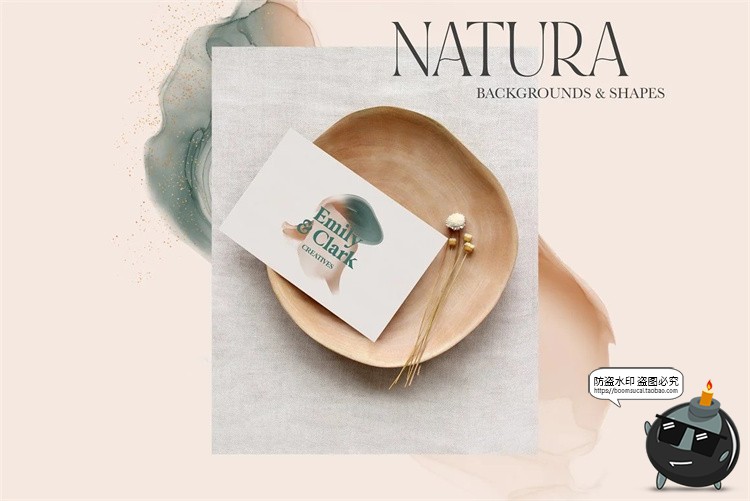 图片[5]-高级感莫兰迪水彩烟雾水墨渐变背景底纹装饰元素PNG免抠图片素材-设计猿