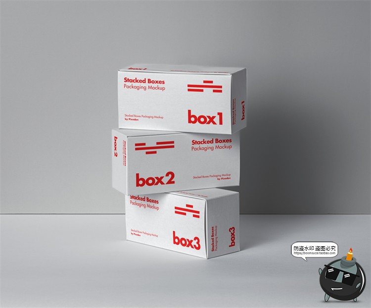 图片[1]-时尚品牌活动延展胸牌纸袋卡片胶带VI样机贴图分层PSD模板PS素材-设计猿