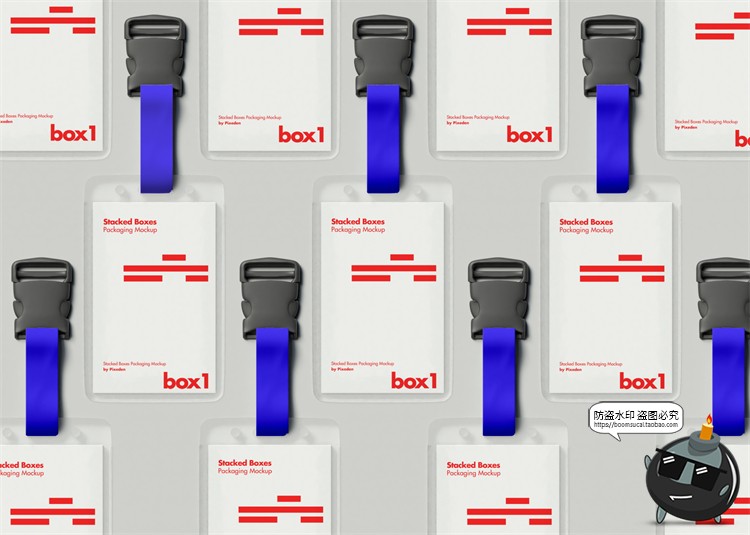 图片[7]-时尚品牌活动延展胸牌纸袋卡片胶带VI样机贴图分层PSD模板PS素材-设计猿