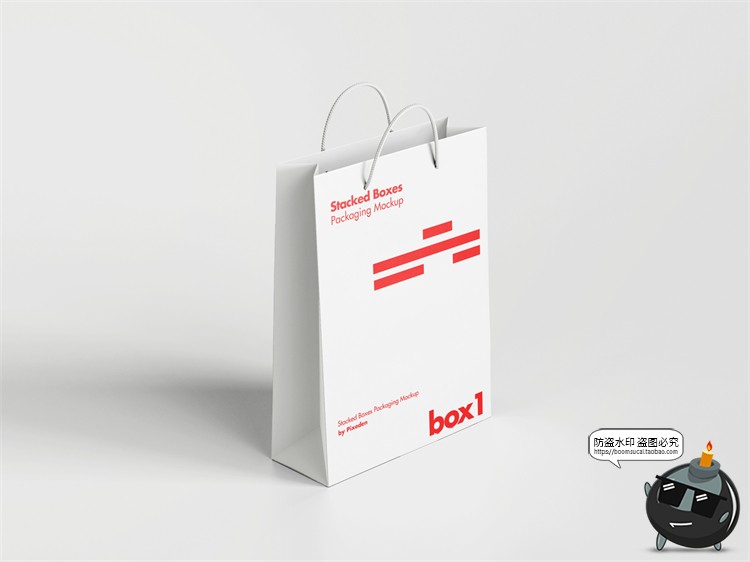 图片[10]-时尚品牌活动延展胸牌纸袋卡片胶带VI样机贴图分层PSD模板PS素材-设计猿