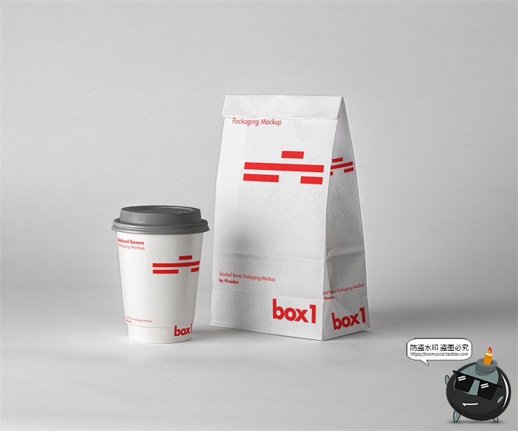 图片[12]-时尚品牌活动延展胸牌纸袋卡片胶带VI样机贴图分层PSD模板PS素材-设计猿