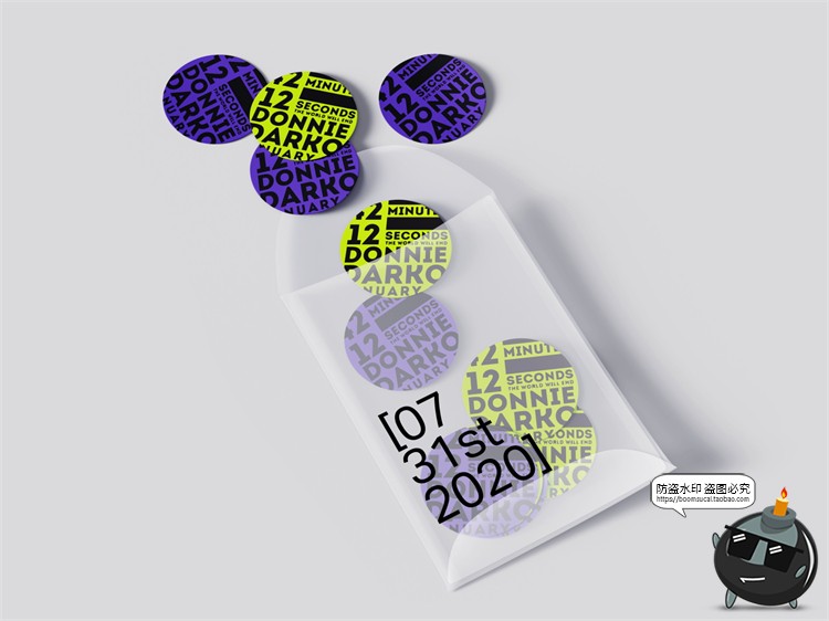 图片[22]-茶饮网红咖啡奶茶面包品牌瓶子袋子罐装Vi贴图PSD模板样机PS素材-设计猿