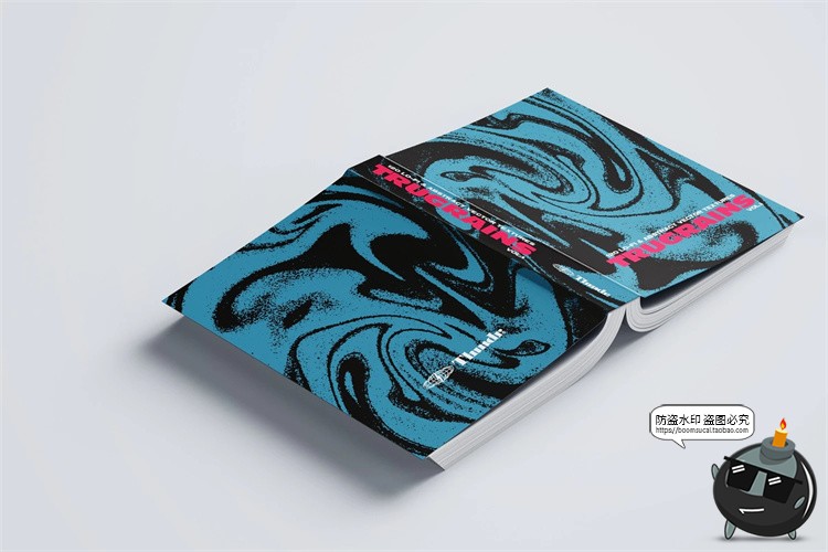 图片[3]-酸性复古野兽风Y2K抽象木纹流体AI矢量艺术背景包装图案纹理素材-设计猿