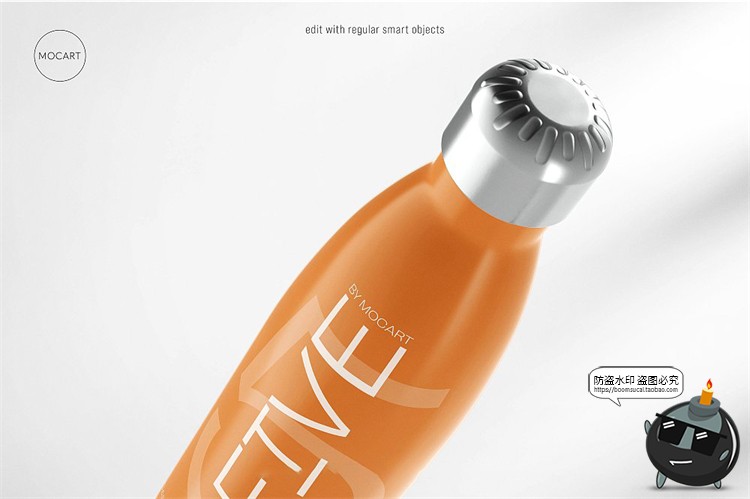 图片[4]-不锈钢保温杯便携运动水壶文创包装贴图展示效果图PSD样机PS素材-设计猿
