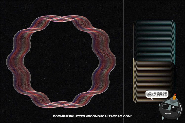 图片[4]-现代抽象艺术网格扭曲渐变线条线性背景底纹AI矢量PNG免抠图素材-设计猿