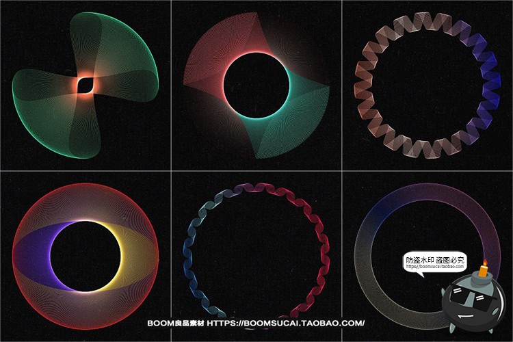 图片[8]-现代抽象艺术网格扭曲渐变线条线性背景底纹AI矢量PNG免抠图素材-设计猿