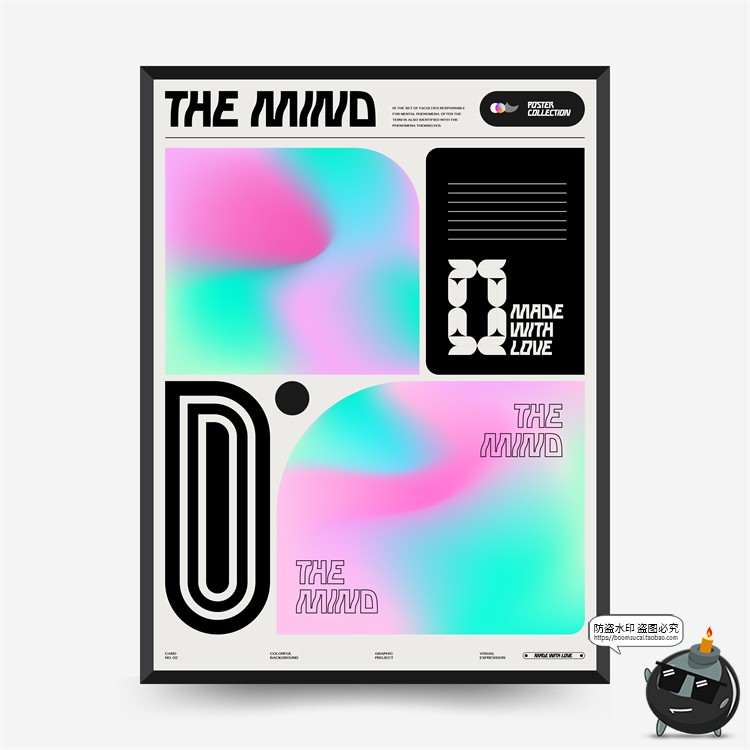 图片[2]-科技科幻概念海报酸性扭曲时尚潮流炫彩抽象艺术AI矢量源文件素材-设计猿