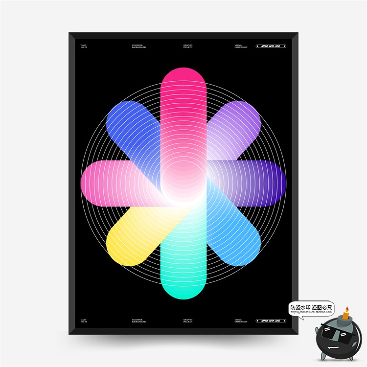 图片[18]-科技科幻概念海报酸性扭曲时尚潮流炫彩抽象艺术AI矢量源文件素材-设计猿