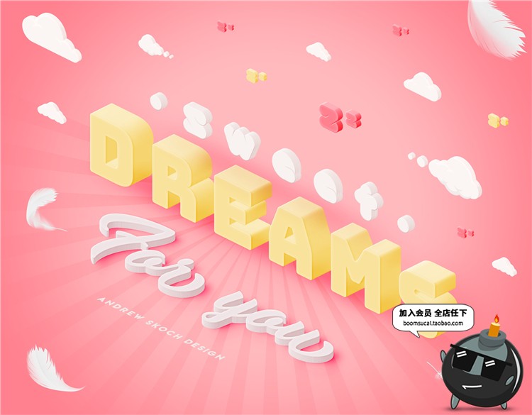 图片[3]-酷炫2.5D游戏特效艺术海报字体效果图层ASL样式PSD模板设计素材-设计猿