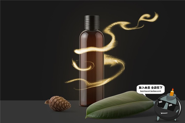 图片[4]-奢华轻奢质感金粉漂浮洒金光效特效背景纹理PNG免抠设计素材-设计猿