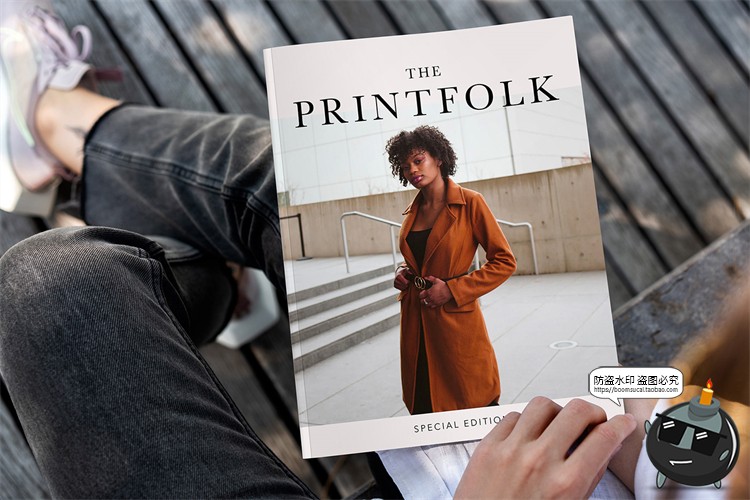 图片[4]-杂志封面使用场景模拟效果展示样机mockup智能贴图PSD模版PS素材-设计猿