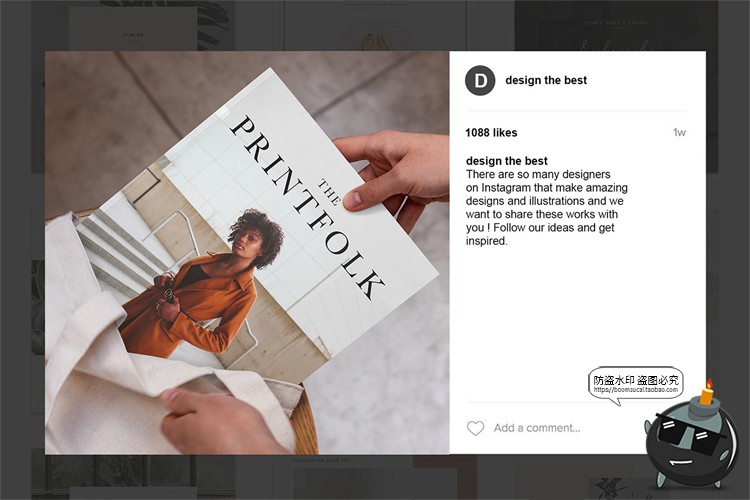 图片[9]-杂志封面使用场景模拟效果展示样机mockup智能贴图PSD模版PS素材-设计猿