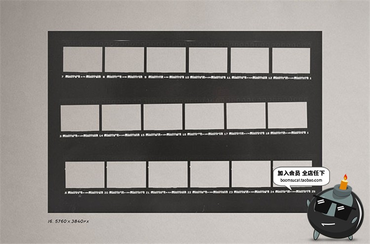 图片[5]-复古相机老电影胶片风格胶卷胶带相框边框PNG免抠后期合成PS素材-设计猿
