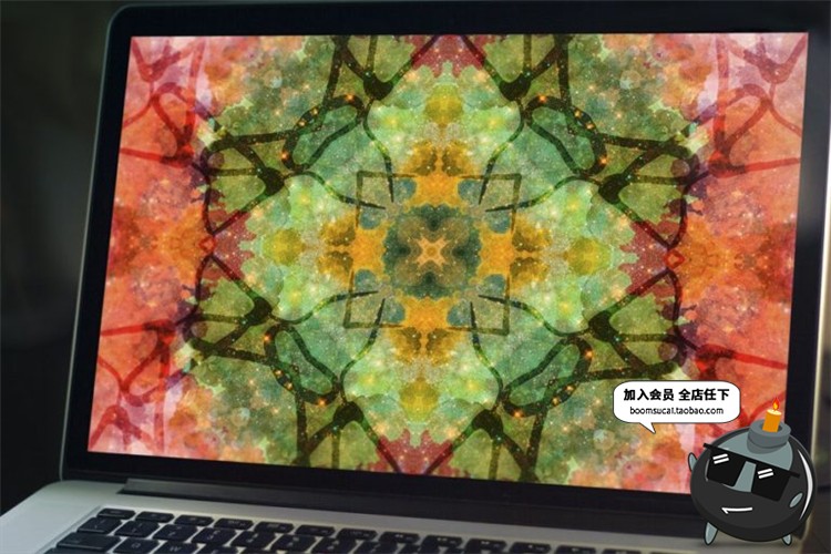 图片[5]-水彩太空抽象创意纹理万花筒混乱空间迷幻背景JPG高清图片PS素材-设计猿