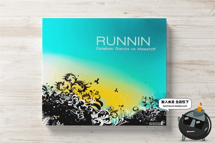 图片[4]-音乐CD碟片盘包装盒CD封面智能贴图效果展示文创样机PSD模板素材-设计猿