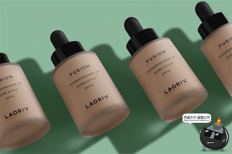 图片[22]-口红面霜粉底软管眼霜化妆品美妆产品包装贴图样机PSD模板PS素材-设计猿