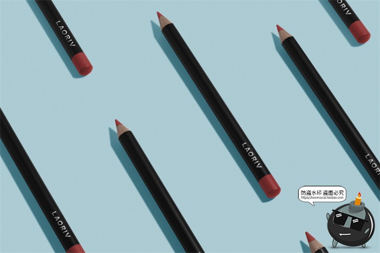 图片[23]-口红面霜粉底软管眼霜化妆品美妆产品包装贴图样机PSD模板PS素材-设计猿