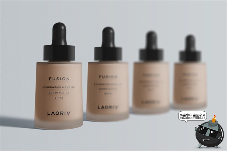 图片[26]-口红面霜粉底软管眼霜化妆品美妆产品包装贴图样机PSD模板PS素材-设计猿