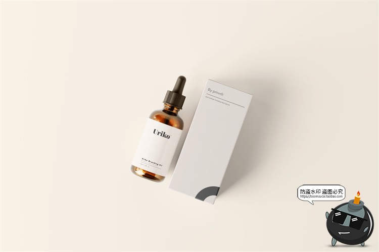 图片[12]-护肤品美妆精油润肤露保湿化妆品乳液分装瓶包装样机PSD模板素材-设计猿