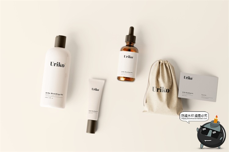 图片[21]-护肤品美妆精油润肤露保湿化妆品乳液分装瓶包装样机PSD模板素材-设计猿