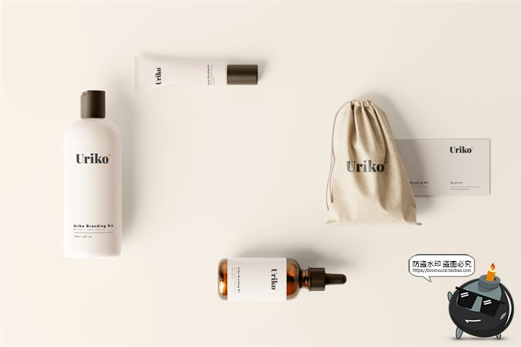 图片[22]-护肤品美妆精油润肤露保湿化妆品乳液分装瓶包装样机PSD模板素材-设计猿