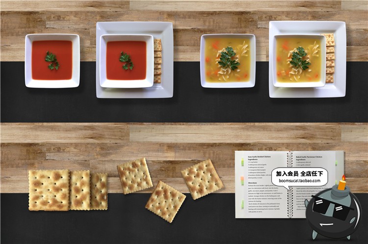 图片[10]-西餐美食材场景桌面披萨汉堡牛扒排面包海报装饰样机PSD模板素材-设计猿