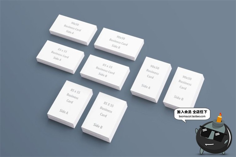 图片[2]-企业公司品牌宣传办公室物料全套 效果展示文创样机PSD模板PS素材-设计猿