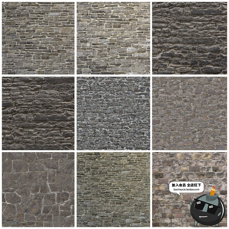 图片[4]-红砖墙砖头外墙面家装工装纹理背景底纹高清JPG图片后期合成素材-设计猿