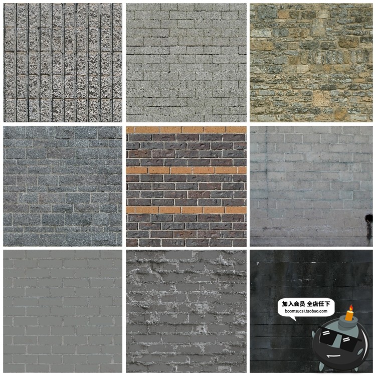 图片[13]-红砖墙砖头外墙面家装工装纹理背景底纹高清JPG图片后期合成素材-设计猿