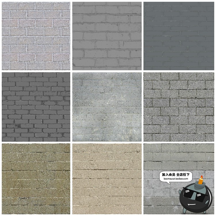 图片[22]-红砖墙砖头外墙面家装工装纹理背景底纹高清JPG图片后期合成素材-设计猿