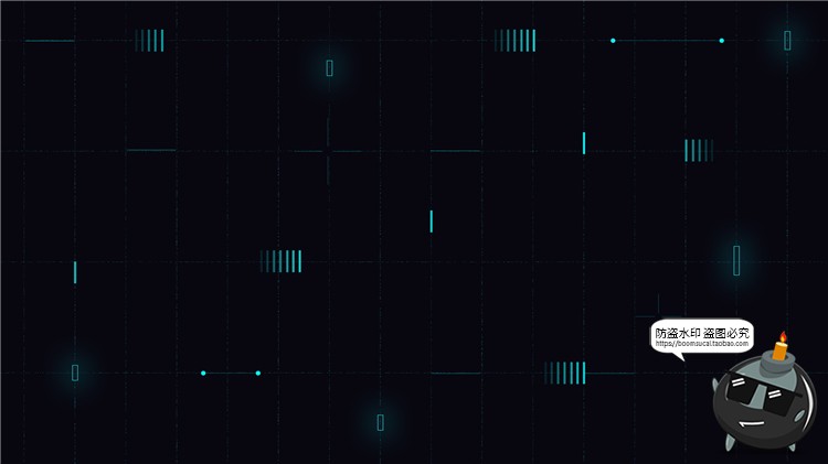 图片[5]-黑色赛博朋克未来科幻风格科技网页海报背景PSD分层模板PS素材-设计猿
