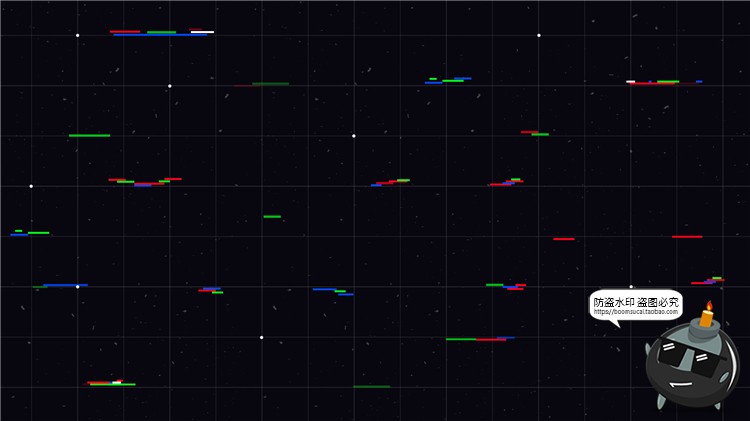 图片[7]-黑色赛博朋克未来科幻风格科技网页海报背景PSD分层模板PS素材-设计猿