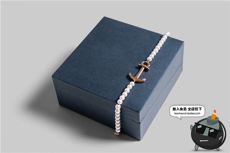 图片[3]-珠宝奢侈品手链项链外包装盒礼盒效果图VI样机PSD模板PS设计素材-设计猿