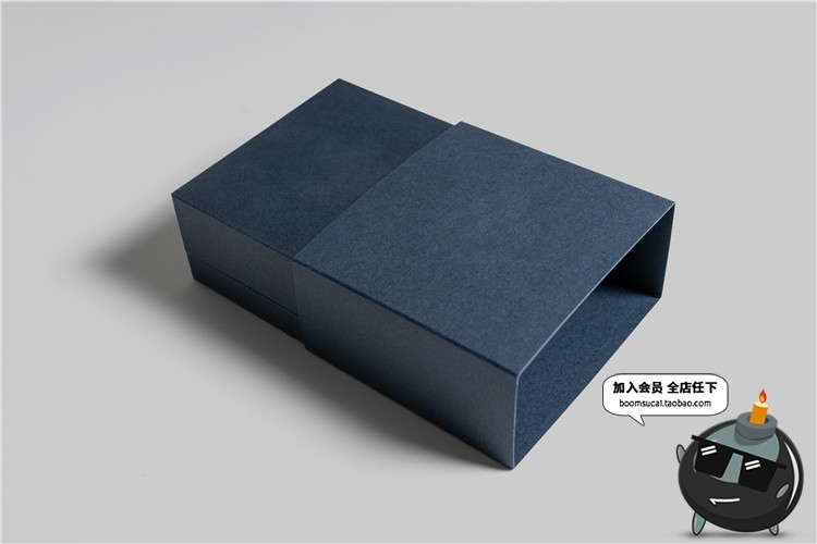 图片[7]-珠宝奢侈品手链项链外包装盒礼盒效果图VI样机PSD模板PS设计素材-设计猿