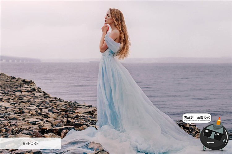 图片[5]-彩虹光效摄影渐变图片特效影楼后期合成JPG黑底叠层PNG免抠PS素材-设计猿