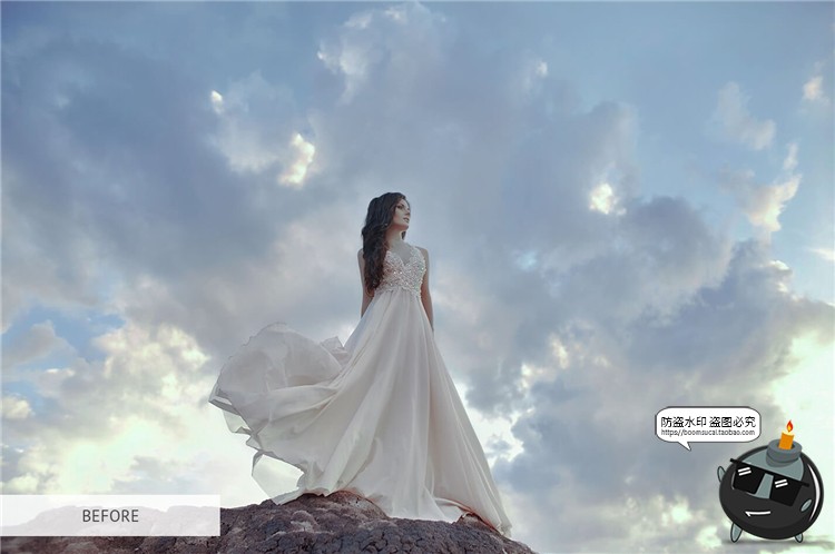 图片[17]-彩虹光效摄影渐变图片特效影楼后期合成JPG黑底叠层PNG免抠PS素材-设计猿