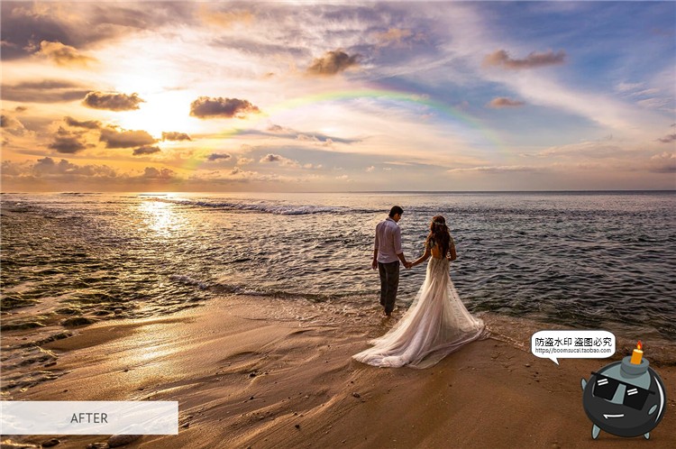 图片[22]-彩虹光效摄影渐变图片特效影楼后期合成JPG黑底叠层PNG免抠PS素材-设计猿