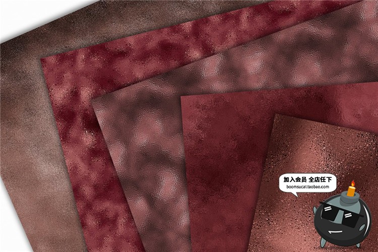 图片[17]-金属质感拉丝铜板纹理背景玫瑰金箔紫铜色箔纸JPG图片PS底纹素材-设计猿