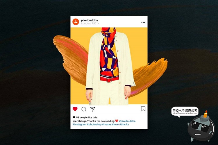 图片[7]-糖果色颜料涂抹痕迹油画色彩层次装饰元素PNG免抠PSD模板PS素材-设计猿