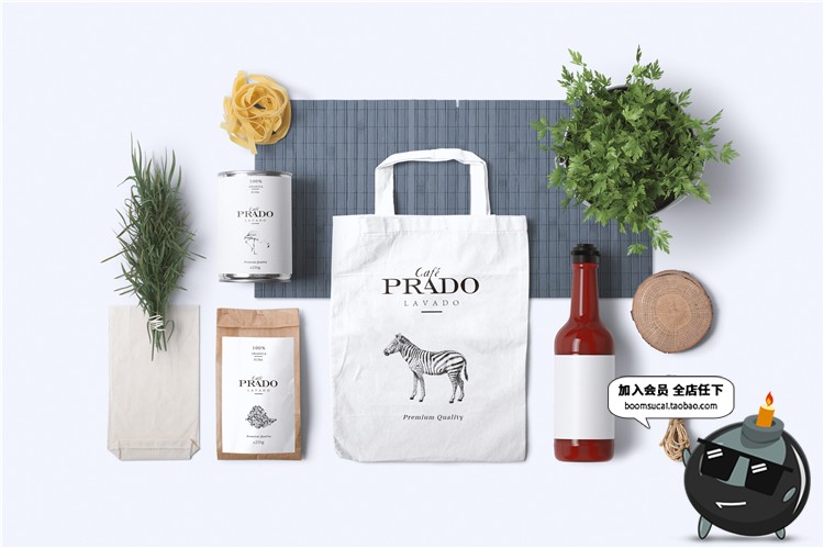 图片[4]-热饮咖啡厅咖啡品牌面包店烘焙品牌VI提案文创样机PSD模板PS素材-设计猿