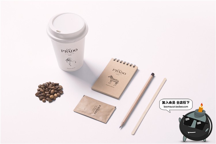 图片[14]-热饮咖啡厅咖啡品牌面包店烘焙品牌VI提案文创样机PSD模板PS素材-设计猿