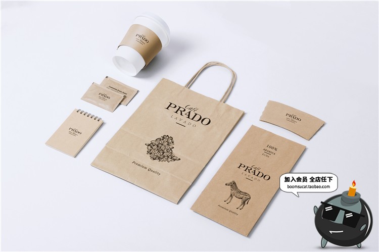 图片[17]-热饮咖啡厅咖啡品牌面包店烘焙品牌VI提案文创样机PSD模板PS素材-设计猿