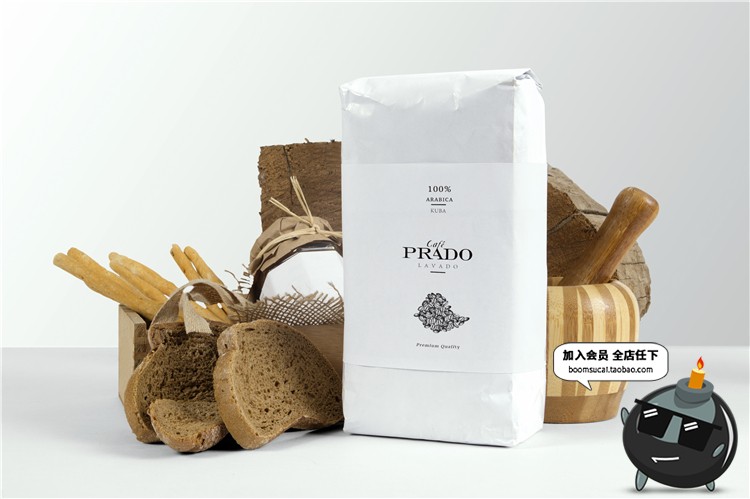 图片[20]-热饮咖啡厅咖啡品牌面包店烘焙品牌VI提案文创样机PSD模板PS素材-设计猿