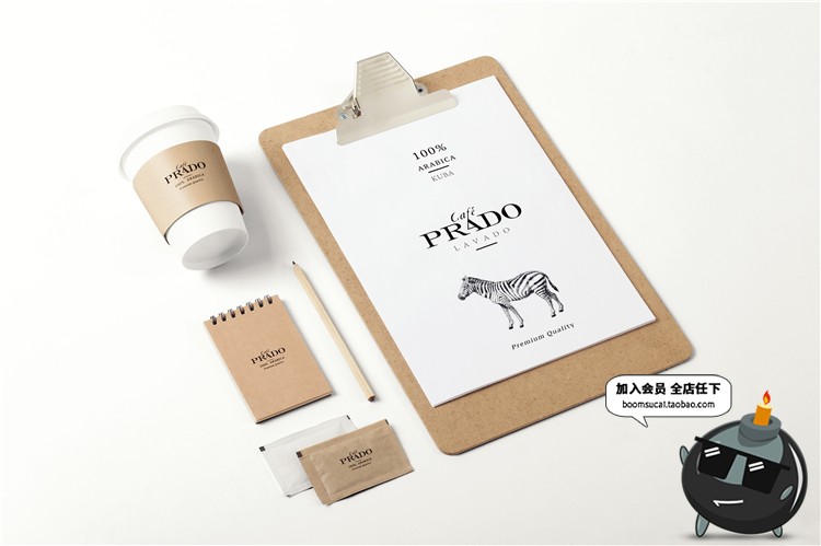 图片[26]-热饮咖啡厅咖啡品牌面包店烘焙品牌VI提案文创样机PSD模板PS素材-设计猿