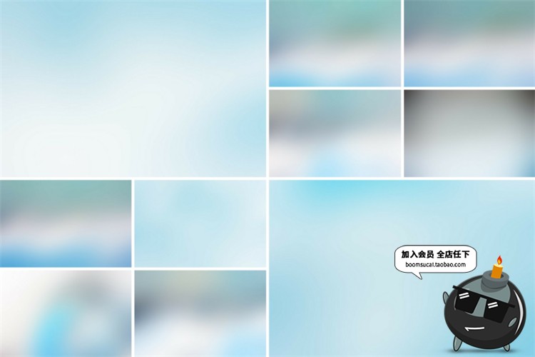 图片[5]-天蓝色小清新色调渐变朦胧配色后期叠加特效效果背景图片JPG素材-设计猿